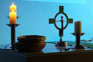 Kerze Altar